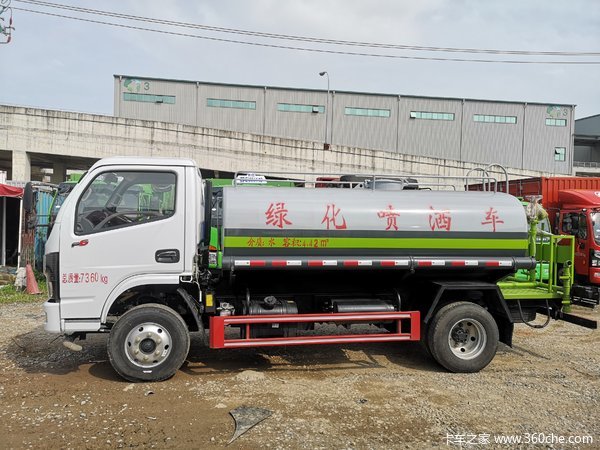 东风原厂洒水车，5-13方现车促销，前冲后洒，可选装雾炮和电子炮