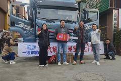 解放卡车 挣钱机器——1台解放JK6载货车成功交付客户