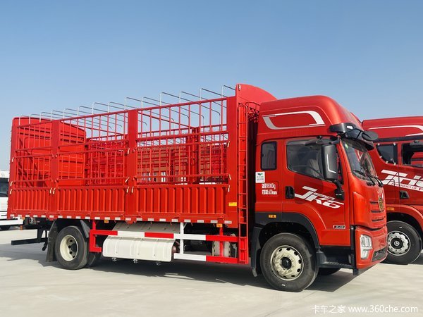昌吉联强解放JK6 6.8米高栏载货车 国六现车 优惠多多