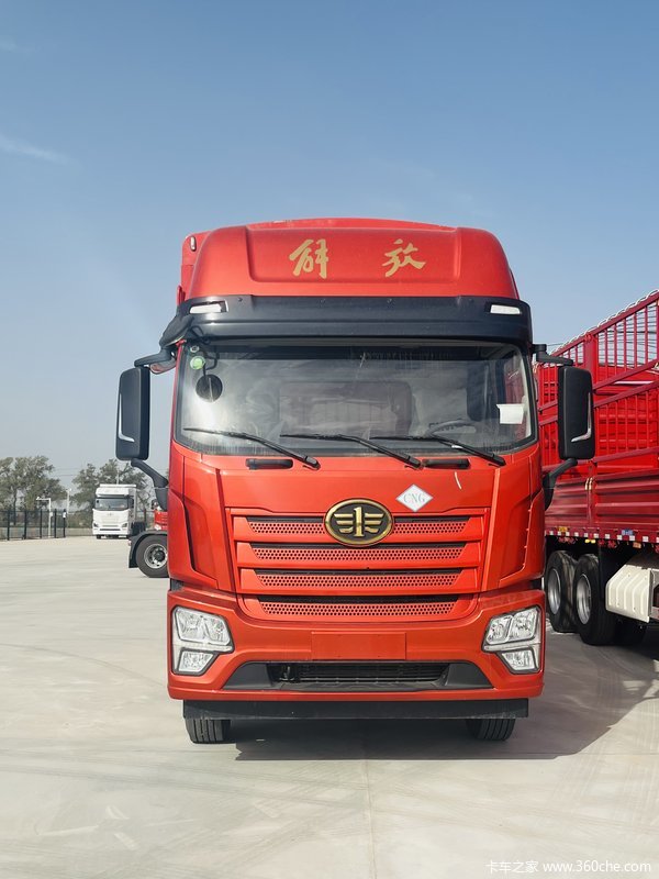 昌吉联强解放JK6 6.8米高栏载货车 国六现车 优惠多多