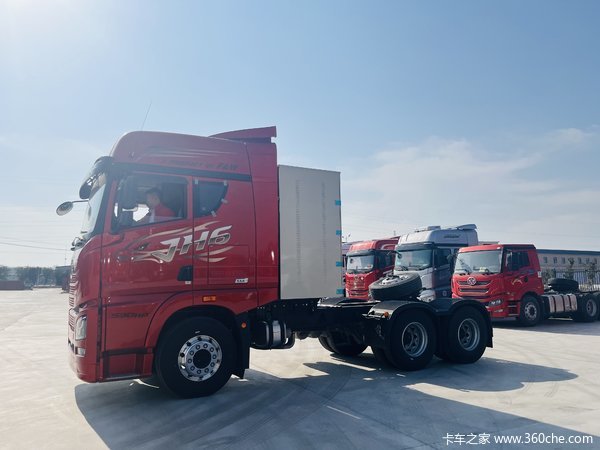 昌吉联强解放JH6 530CNG牵引车 国六现车 本月优惠多多