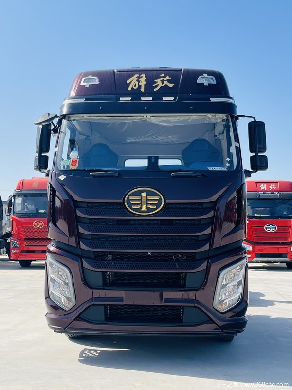 昌吉联强解放J6V530LNG牵引车 国六现车 本月优惠多多