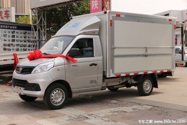 能搞运输，能当门市，就是这款翼开启厢式运输车#福田祥菱V