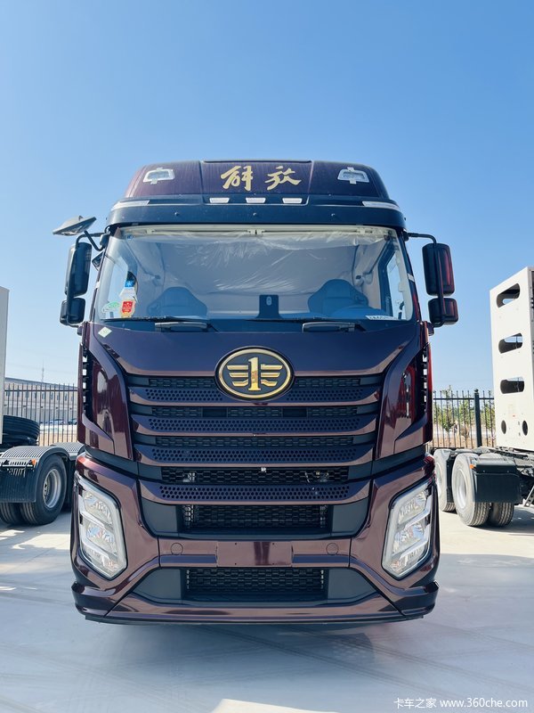 昌吉联强解放J6V 530LNG牵引车 国六现车 本月优惠多多