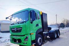 10台东风天龙KL牵引车成功交付客户