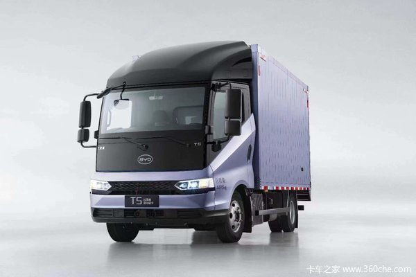 比亚迪T5D 4.5T 4.03米单排纯电动厢式轻卡