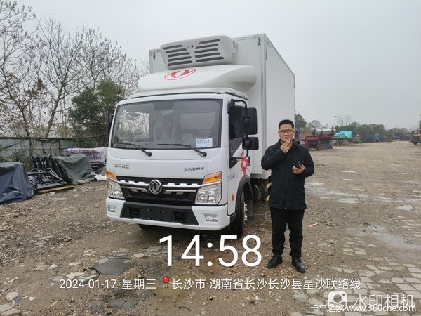 恭喜多利卡贵宾车主喜提多利卡D6冷藏发财车 喜提多利卡D6冷藏车