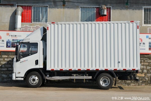 跃进 超越H500 160马力 4.17米单排厢式轻卡(SH50