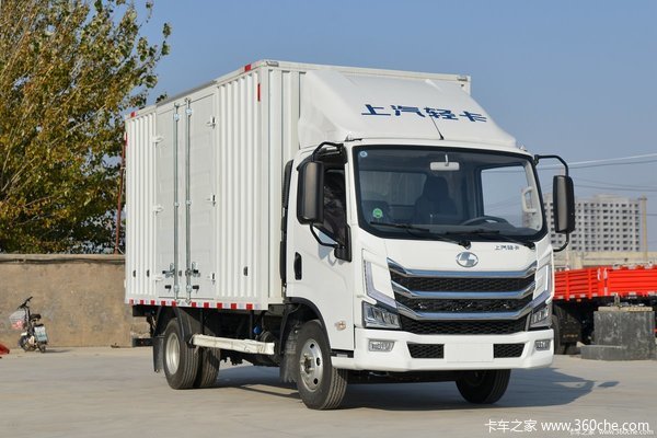 跃进 超越H500 160马力 4.17米单排厢式轻卡(SH50