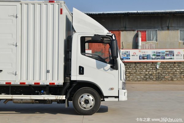跃进 超越H500 160马力 4.17米单排厢式轻卡(SH50