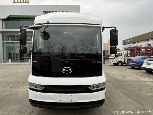 比亚迪T5AB 4.5T 4.03米单排纯电动厢式运输车