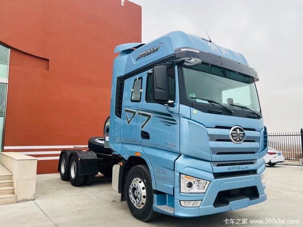 昌吉联强解放J7530LNG牵引车 国六现车 本月优惠促销