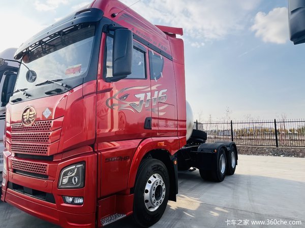 昌吉联强解放JH6560LNG牵引车 国六新车 优惠促销