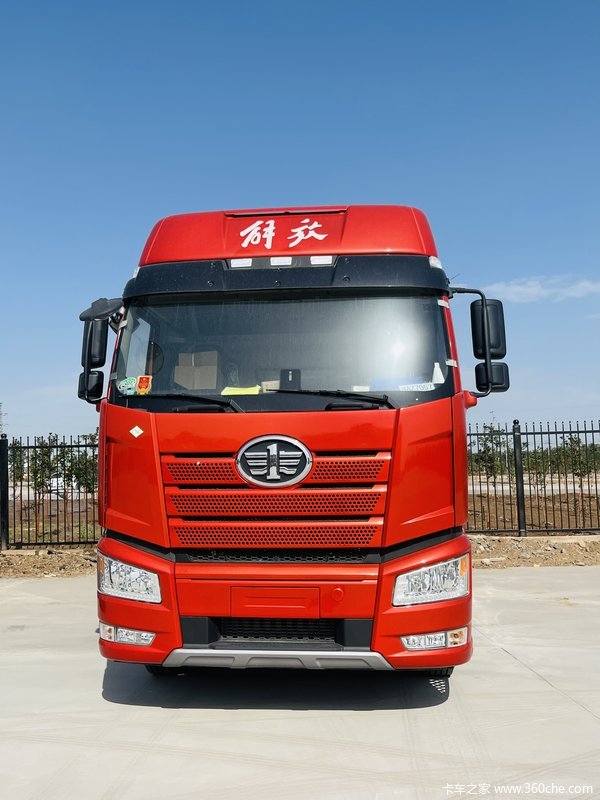 昌吉联强j解放J6P470CNG牵引车 国六新车 本月优惠促销
