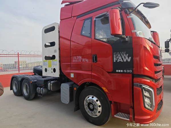 昌吉联强解放J6V双燃料牵引车 国六新车 优惠促销