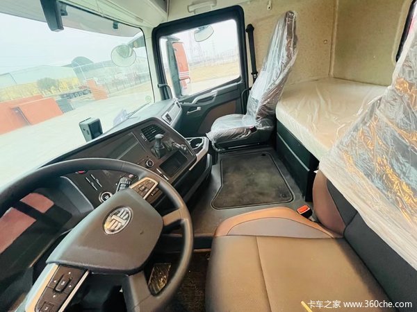 昌吉联强解放J7530LNG牵引车 国六新车 本月优惠促销