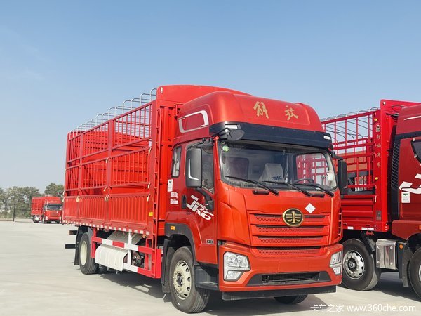 昌吉联强解放JK66.8米载货车 燃气国六新车 本月优惠促销