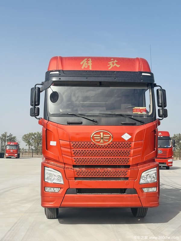 昌吉联强解放JH69.6米CNG载货车 国六现车 本月优惠促销