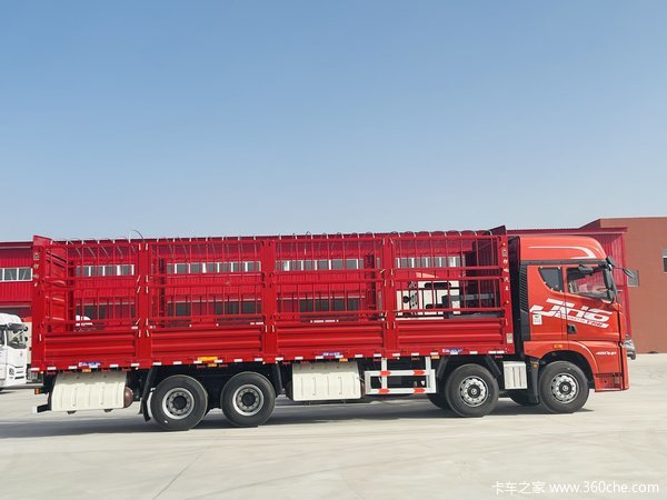 昌吉联强解放JH69.6米CNG载货车 国六现车 本月优惠促销