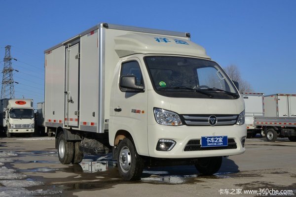 福田 祥菱M2 1.5L 112马力 汽油/CNG 3.3米单排厢式微卡(BJ5030XXY-BB)