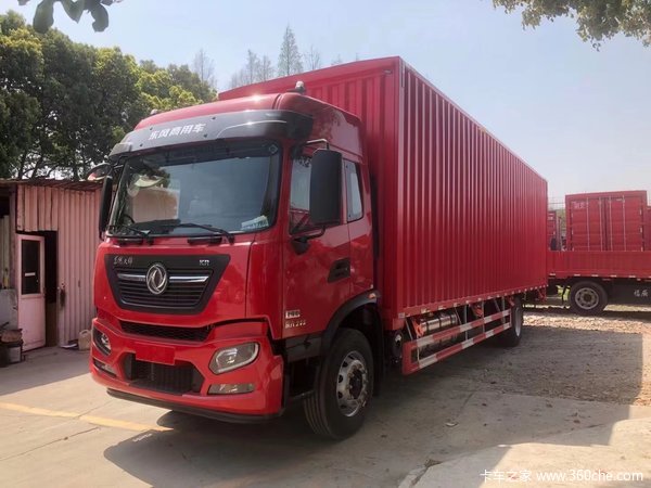 东风商用车 天锦KR 260马力 4X2 9.8米厢式载货车(国六)(DFH5180XXYE8)