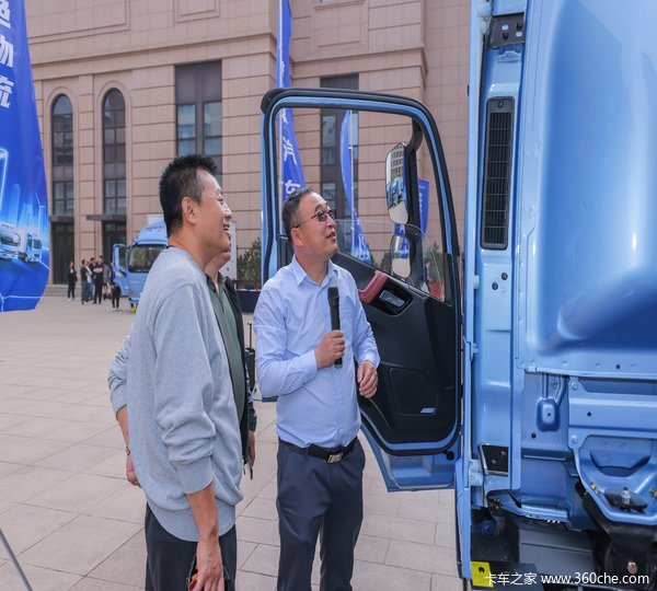 潍柴蓝擎-悦新产品北京上市发布会区，全新135度产品首次亮相