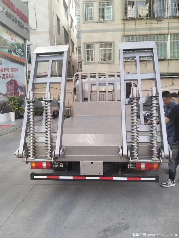 中国重汽广州安重，潍柴150马力平板运输车热销中