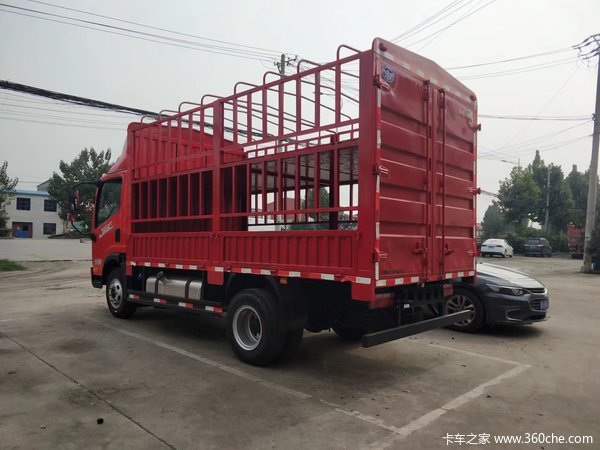 解放 J6F 160马力 4.16米单排仓栅式轻卡
