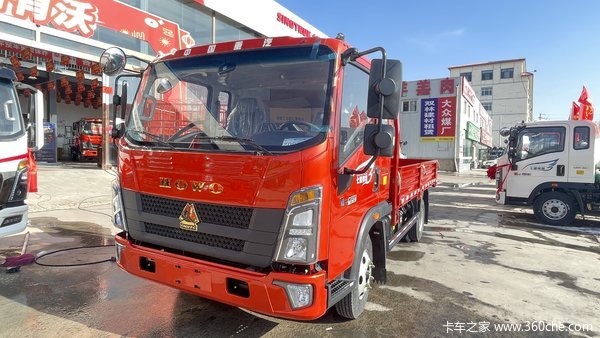 中国重汽HOWO轻卡145马力载货主打经济实惠