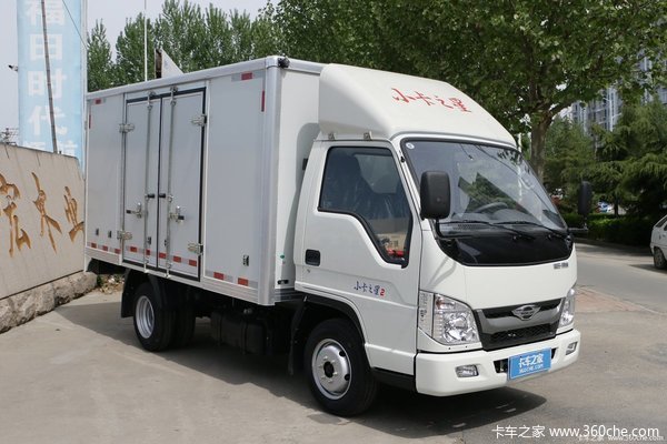福田时代 小卡之星2 95马力 3.3米排半厢式微卡(BJ504