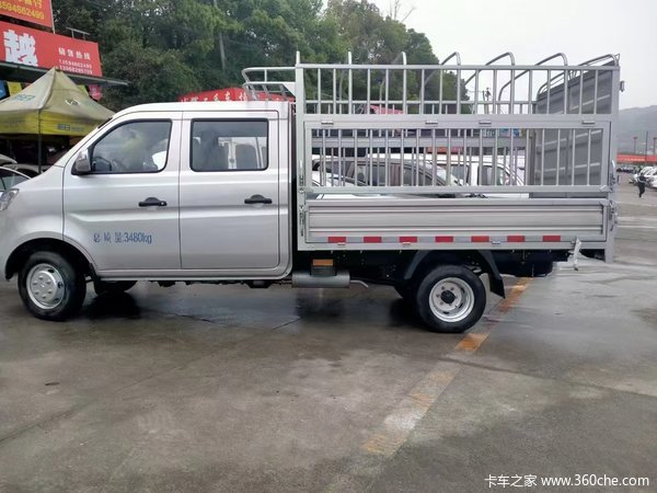 长安跨越王X1 1.6L 105马力 CNG 2.71米双排仓栅