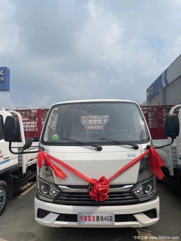 福田 奥铃M卡 2.0L 144马力 汽油 3.535米排半栏板小卡(BJ1031V5JV5-AA3)