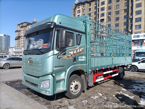 优惠1万 出售解放JH6 320马力6米8载货车