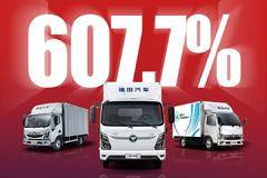 奥铃智蓝新能源势不可挡，上半年销量增幅607.7%，稳居第一