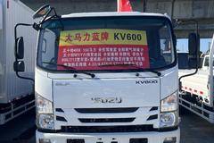 庆铃五十铃KV600 161马力 五十铃6档 4.185米单排栏