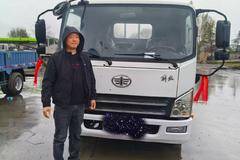 1台虎V载货车成功交付客户，祝王老板天天都有好生意