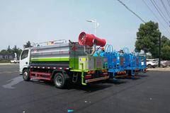 东风原厂洒水车5-14方任意选择，选装电子炮、雾炮，新车优惠中
