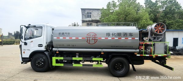 东风原厂洒水车5-14方任意选择，选装电子炮、雾炮，新车优惠中