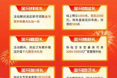 金马贺岁迎新春 ---六重豪礼启鸿运 