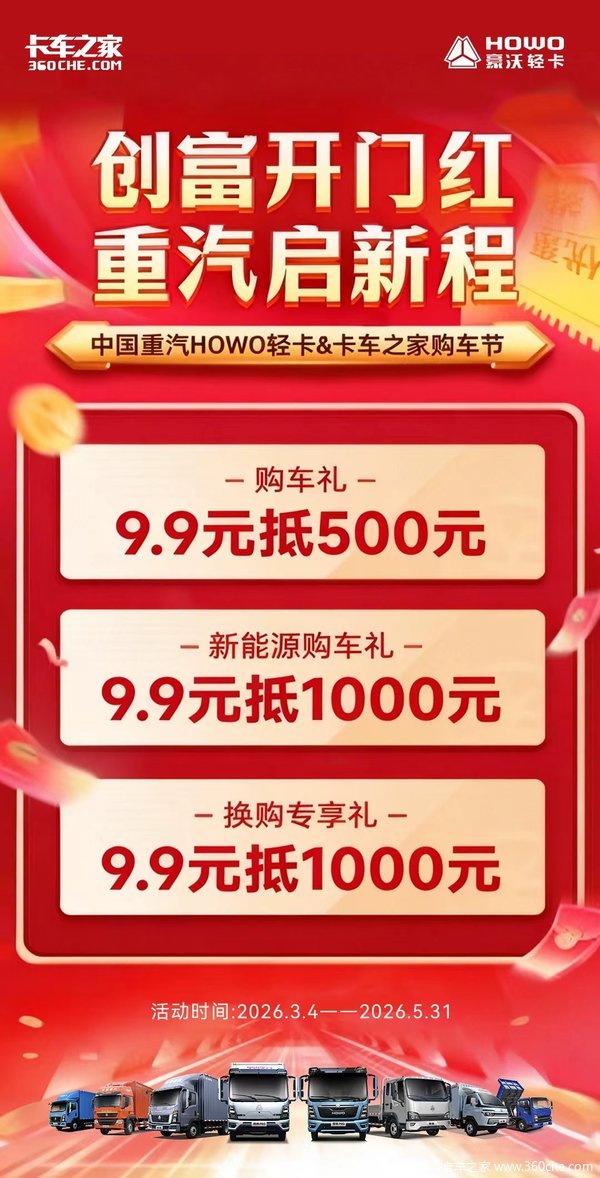 创富开门红,重汽启新程