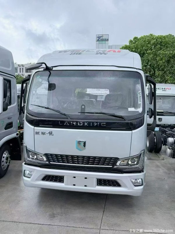 蓝擎 悦EH 4.18米单排纯电动仓栅式轻卡 宁德时代140.41kWh
