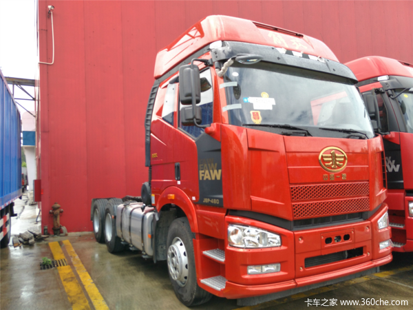 三台全新J6P 460马力领航版到店