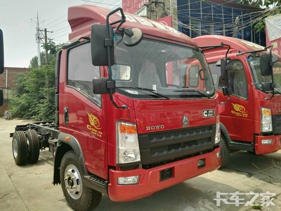 新车促销 许昌HOWO统帅底盘现售12.2万
