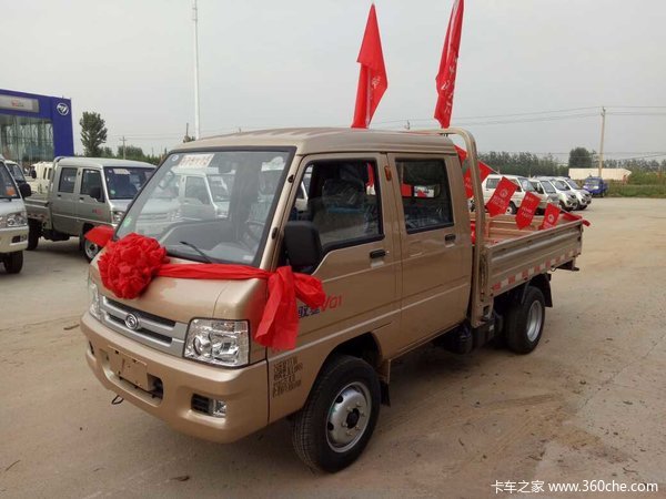 仅售3.75万元 济南驭菱VQ1载货车促销中