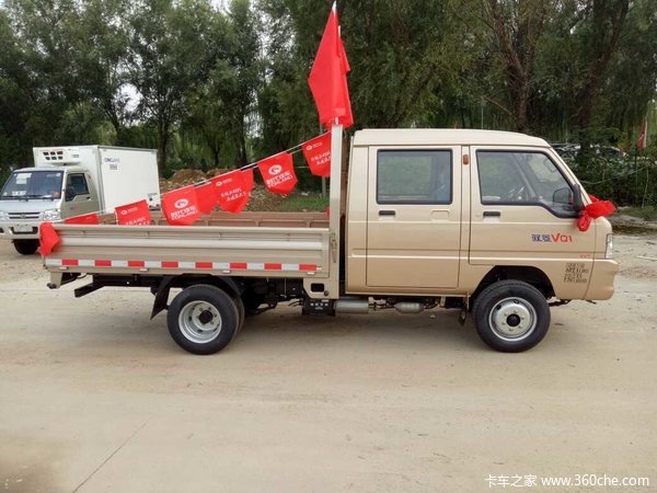 仅售3.75万元 济南驭菱VQ1载货车促销中