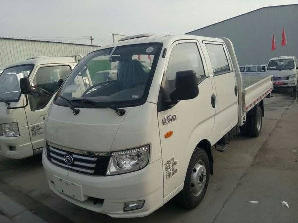 时代汽车 康瑞k1 68马力 双排栏板轻卡装配双排驾驶室,动力方面,搭载