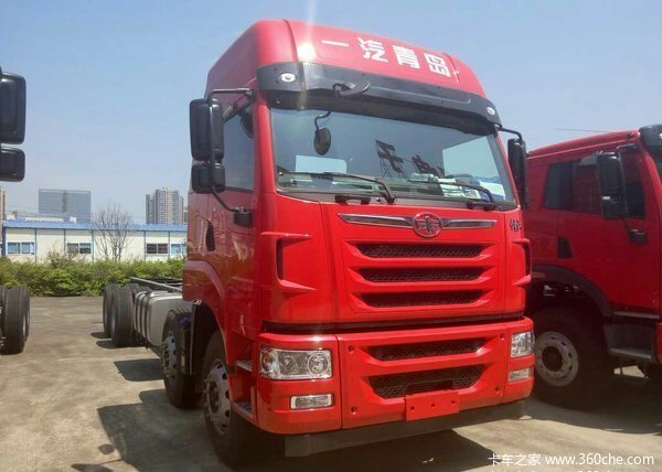 新车到店 龙岩解放途V底盘仅售29.8万元