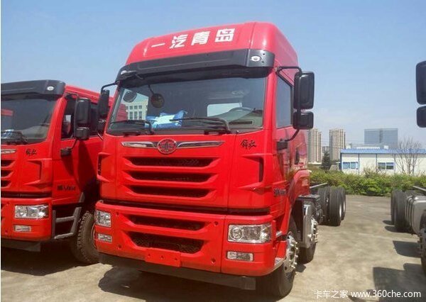 新车到店 龙岩解放途V底盘仅售29.8万元