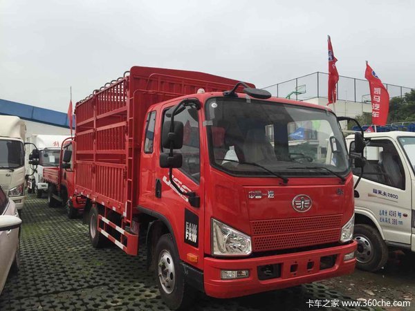 仅售9.7万元 武汉J6F载货车火热促销中