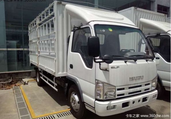 10.68万起 宁波五十铃100P仓栅货车促销